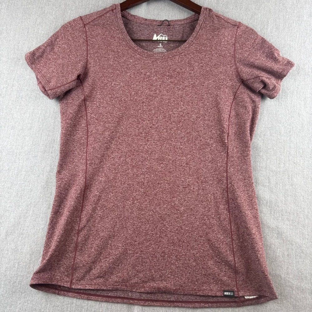 Vintage Women's Small REI Co-op top Burgundy Y2K